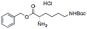 Molecular structure of the compound: Benzyl N6-(t-Boc)-L-lysinate