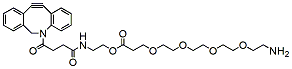 Molecular structure of the compound: DBCO-C2-PEG4-amine