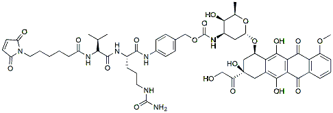Molecular structure of the compound BP-24434
