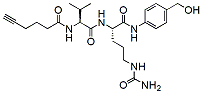 Molecular structure of the compound: Alkyne-Val-Cit-PAB-OH