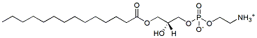 Molecular structure of the compound: 14:0 Lyso PE