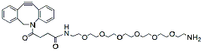 Molecular structure of the compound: DBCO-PEG6-amine