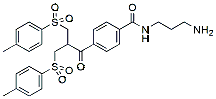 Molecular structure of the compound: Bis-sulfone Amine, HCl salt