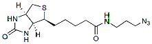 Molecular structure of the compound: N-(3-Azidopropyl)biotinamide