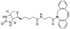 Molecular structure of the compound: DBCO-Biotin