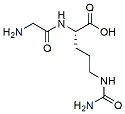Molecular structure of the compound: Gly-Cit