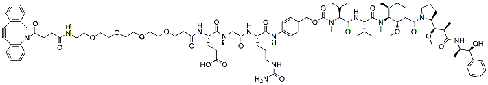 Molecular structure of the compound BP-40998