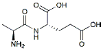 Molecular structure of the compound: L-Alanyl-L-glutamic acid