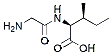 Molecular structure of the compound: N-Glycyl-L-isoleucine