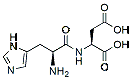Molecular structure of the compound: L-Histidyl-L-aspartic acid