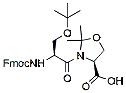 Molecular structure of the compound: Fmoc-ser(tbu)-ser(psime,mepro)-OH