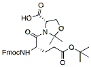 Molecular structure of the compound: Fmoc-glu(otbu)-ser(psime,mepro)-OH