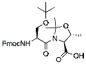 Molecular structure of the compound: Fmoc-ser(tbu)-thr(psime,mepro)-OH