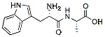 Molecular structure of the compound: H-Trp-ala-OH