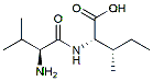 Molecular structure of the compound: L-Valyl-L-isoleucine
