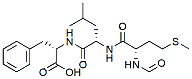 Molecular structure of the compound: N-Formyl-met-leu-phe