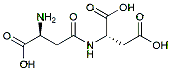 Molecular structure of the compound: (S)-2-((S)-3-Amino-3-carboxypropanamido)succinic acid