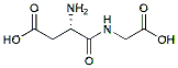 Molecular structure of the compound: (S)-3-Amino-4-((carboxymethyl)amino)-4-oxobutanoic acid