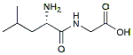 Molecular structure of the compound: L-Leucylglycine