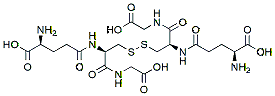 Molecular structure of the compound: Oxidized glutathione