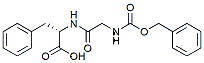 Molecular structure of the compound: Z-Gly-Phe-OH