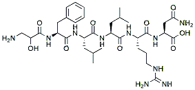 Molecular structure of the compound BP-41299