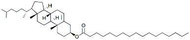 Molecular structure of the compound: Cholesteryl Heptadecanoate