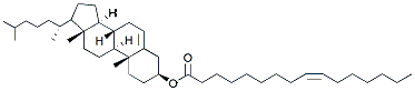 Molecular structure of the compound: Cholesteryl Palmitoleate